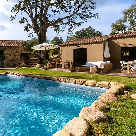 Domaine De Gialla Bergerie I Pini, 6 Pers, Piscine Chauffee, 10 Mn فيلة