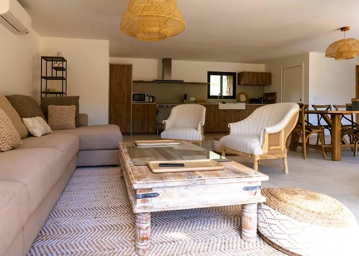 Villa Domaine De Gialla Bergerie I Pini, 6 Pers, Piscine Chauffee, 10 Mn Arraggio